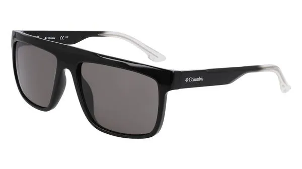 Columbia C569S 001 Sunglasses Men's Black/Grey Rectangle Shape 59-17-145