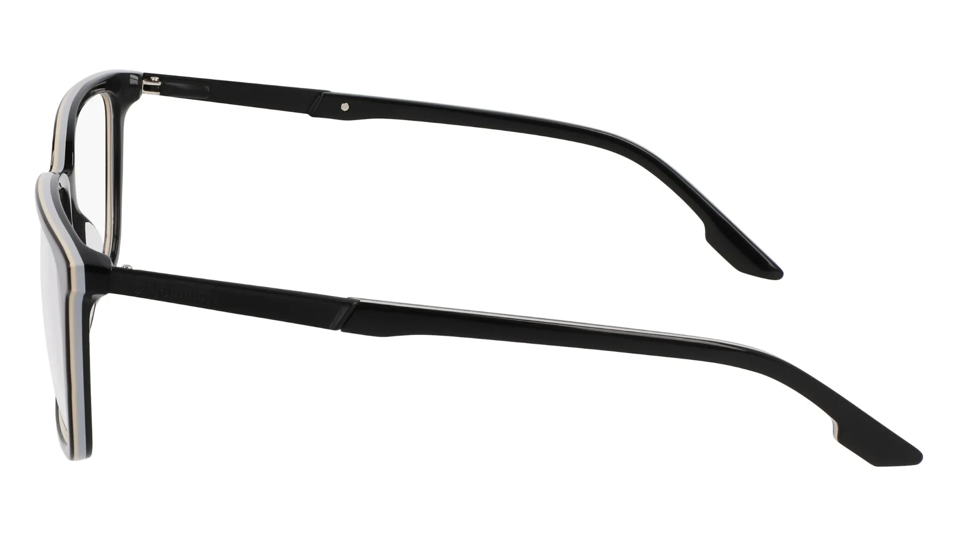 Columbia C8054 001 Eyeglasses Men's Black Laminate Full Rim 58-18-150