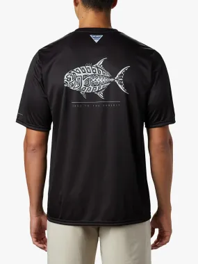     COLUMBIA  Men's Terminal Tackle PFG Tribal Fish Short Sleeve Shirt    