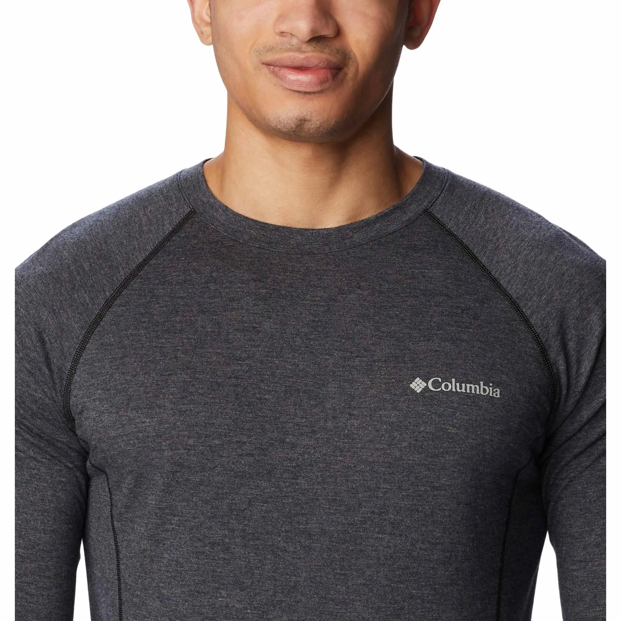 Columbia Tunnel Springs Wool Crew haut à manches longues pour homme