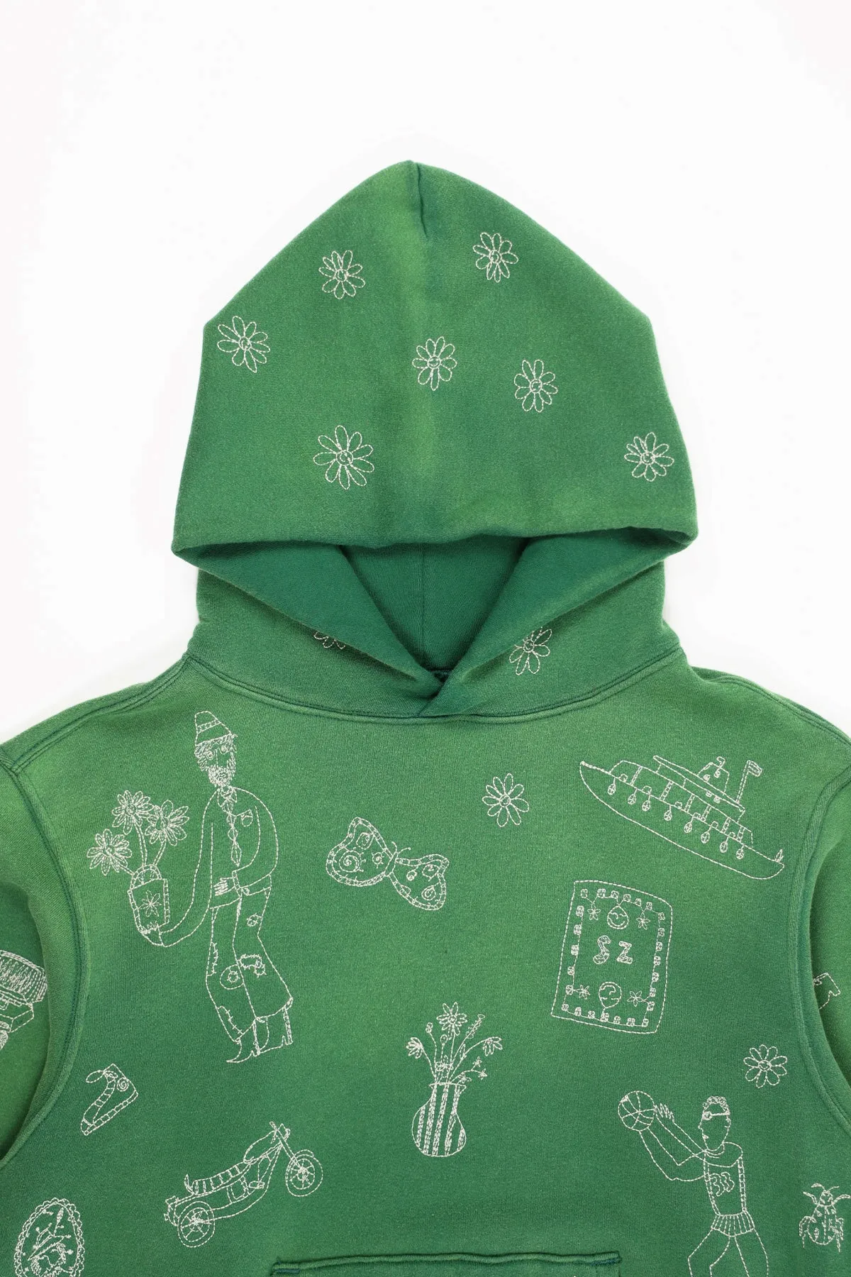 Commune Hoodie - Vintage Green