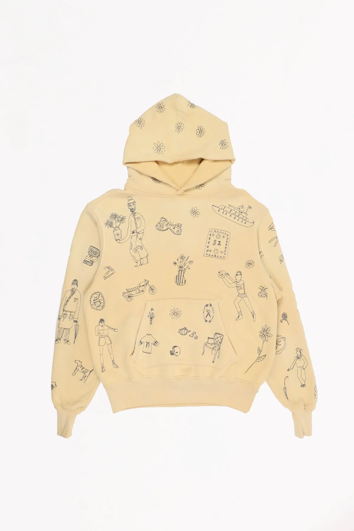 Commune Hoodie - Vintage Yellow