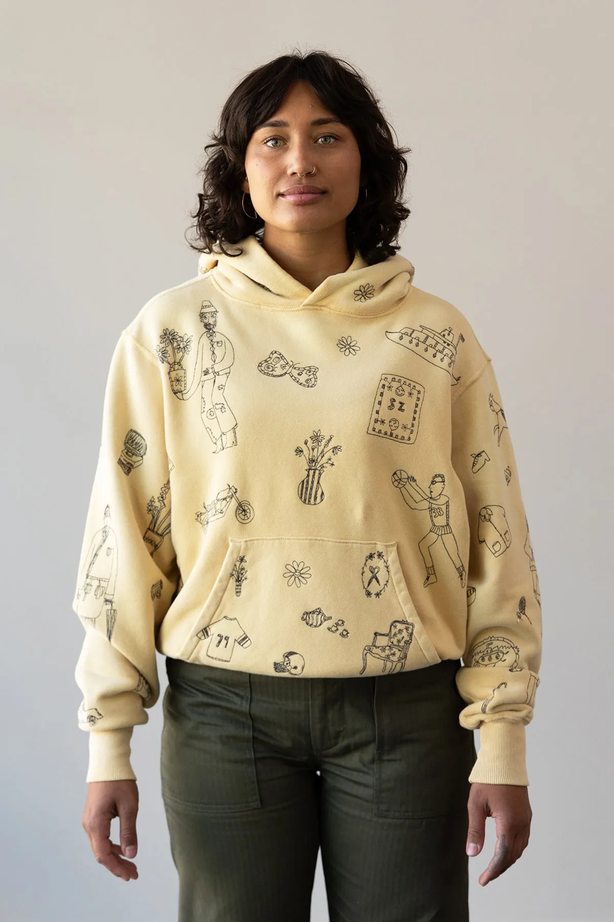 Commune Hoodie - Vintage Yellow