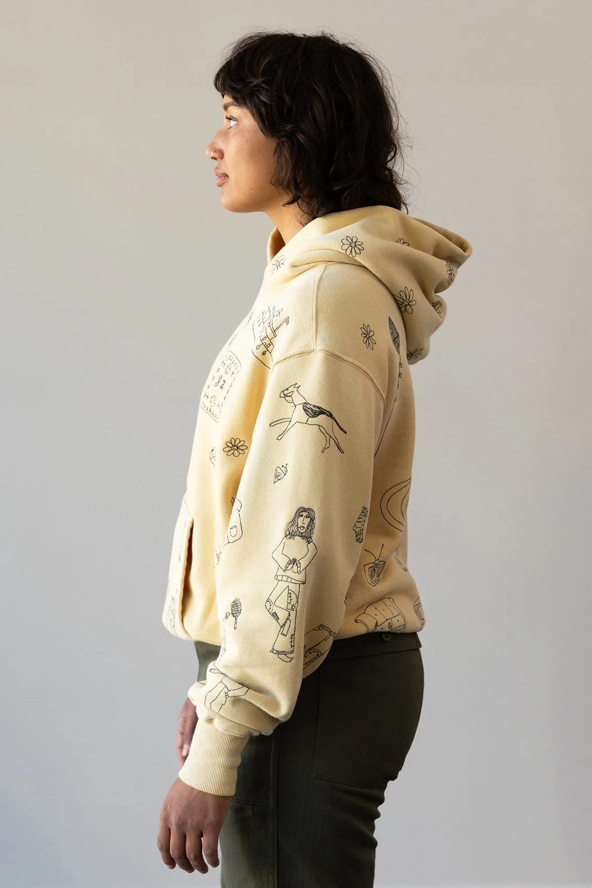 Commune Hoodie - Vintage Yellow