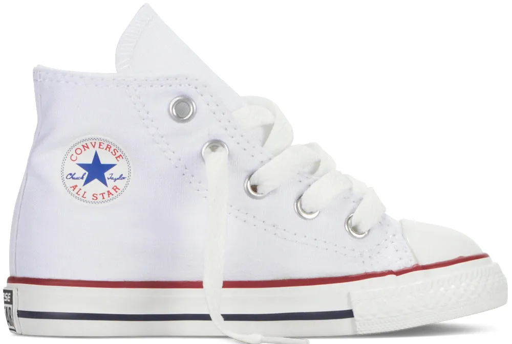 Converse Chuck Taylor All Star Toddler Hi Top Optic White