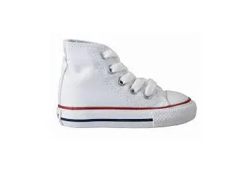 Converse Chuck Taylor All Star Toddler Hi Top Optic White