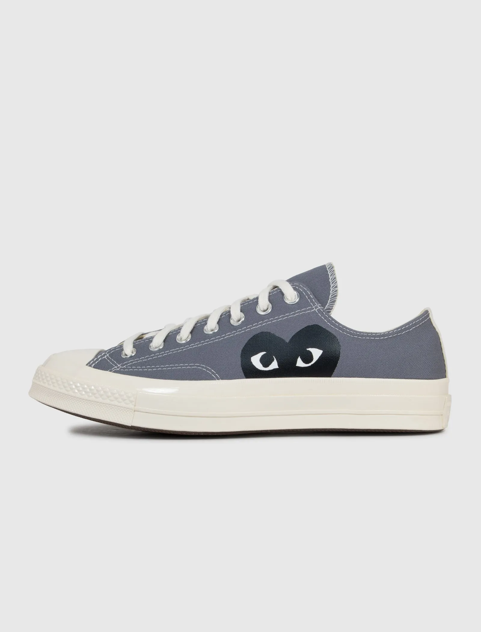 CONVERSE COMME DES GARÇONS PLAY CHUCK TAYLOR ALL STAR 70' LOW   GREY