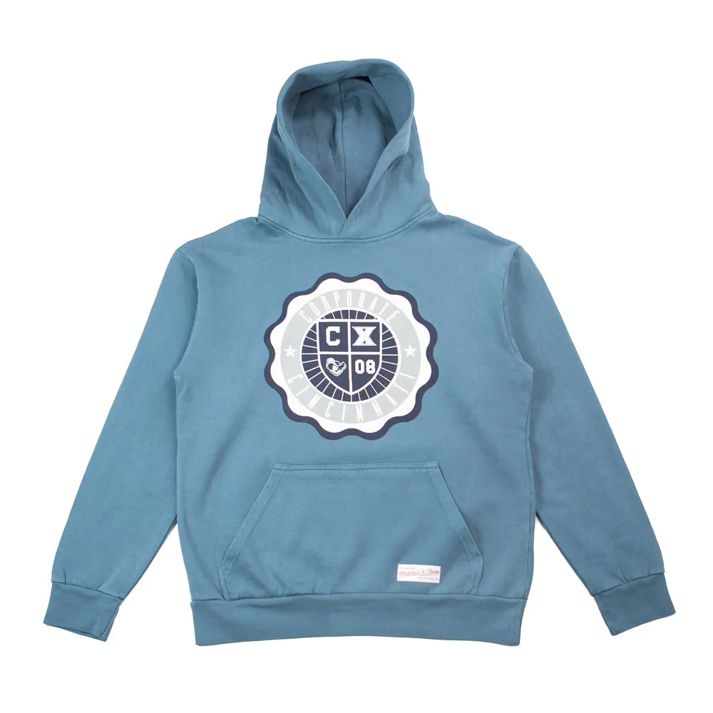 Corporate x Xavier University Seal Hoodie (Blue)