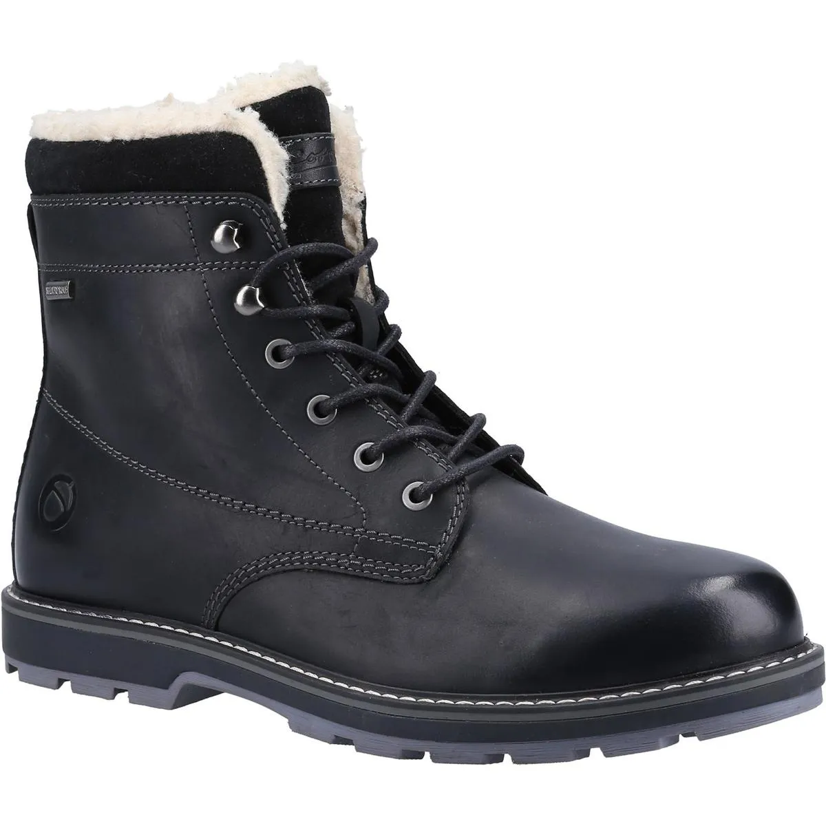 Cotswold Bishop Work Boots Black