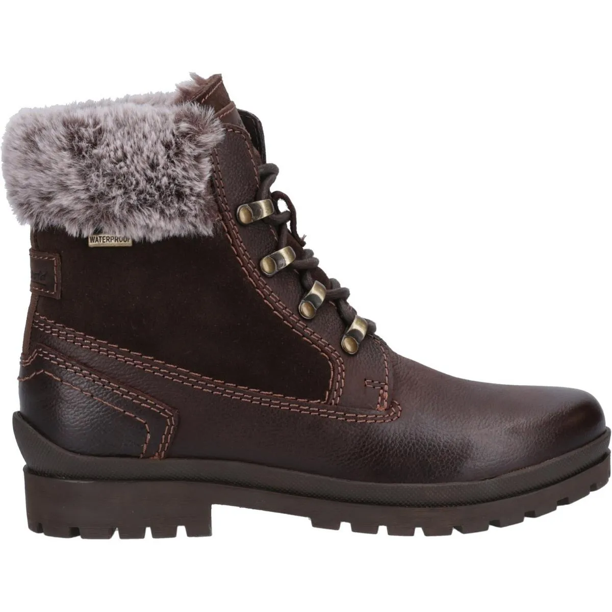 Cotswold Evenlode Ankle Boots Brown