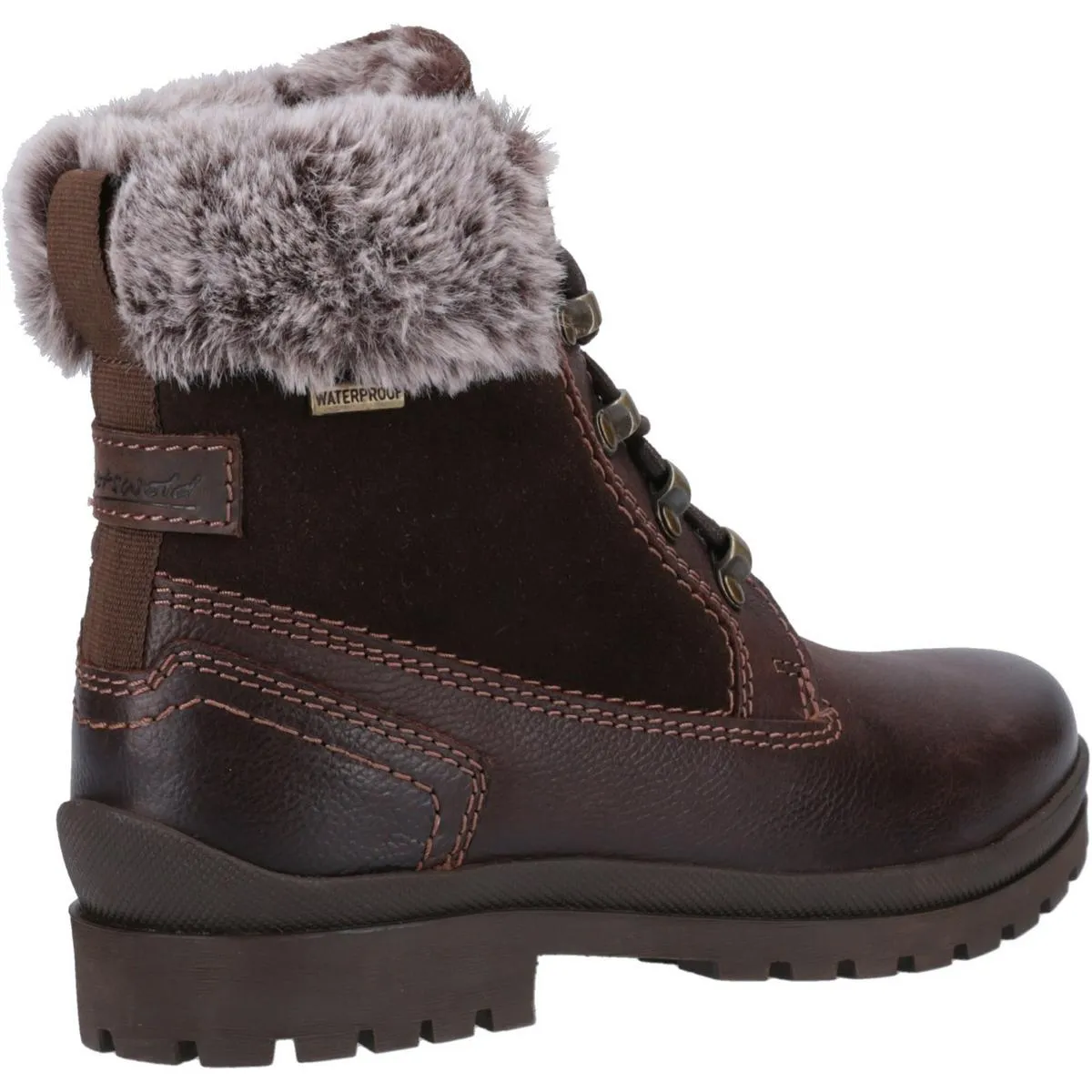 Cotswold Evenlode Ankle Boots Brown