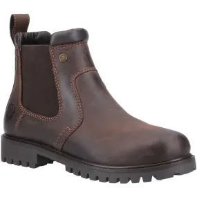 Cotswold Pamington Ankle Boots Brown