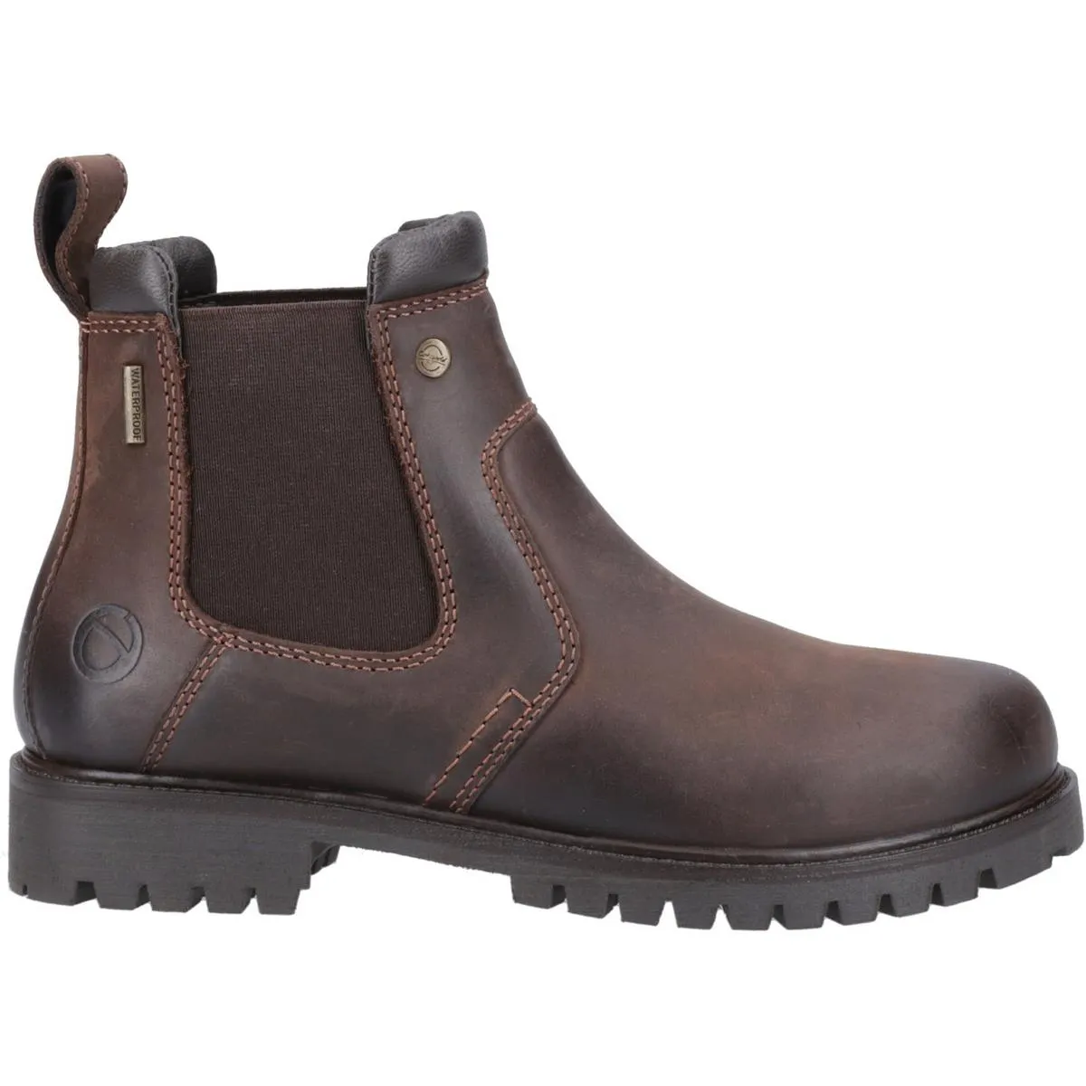 Cotswold Pamington Ankle Boots Brown