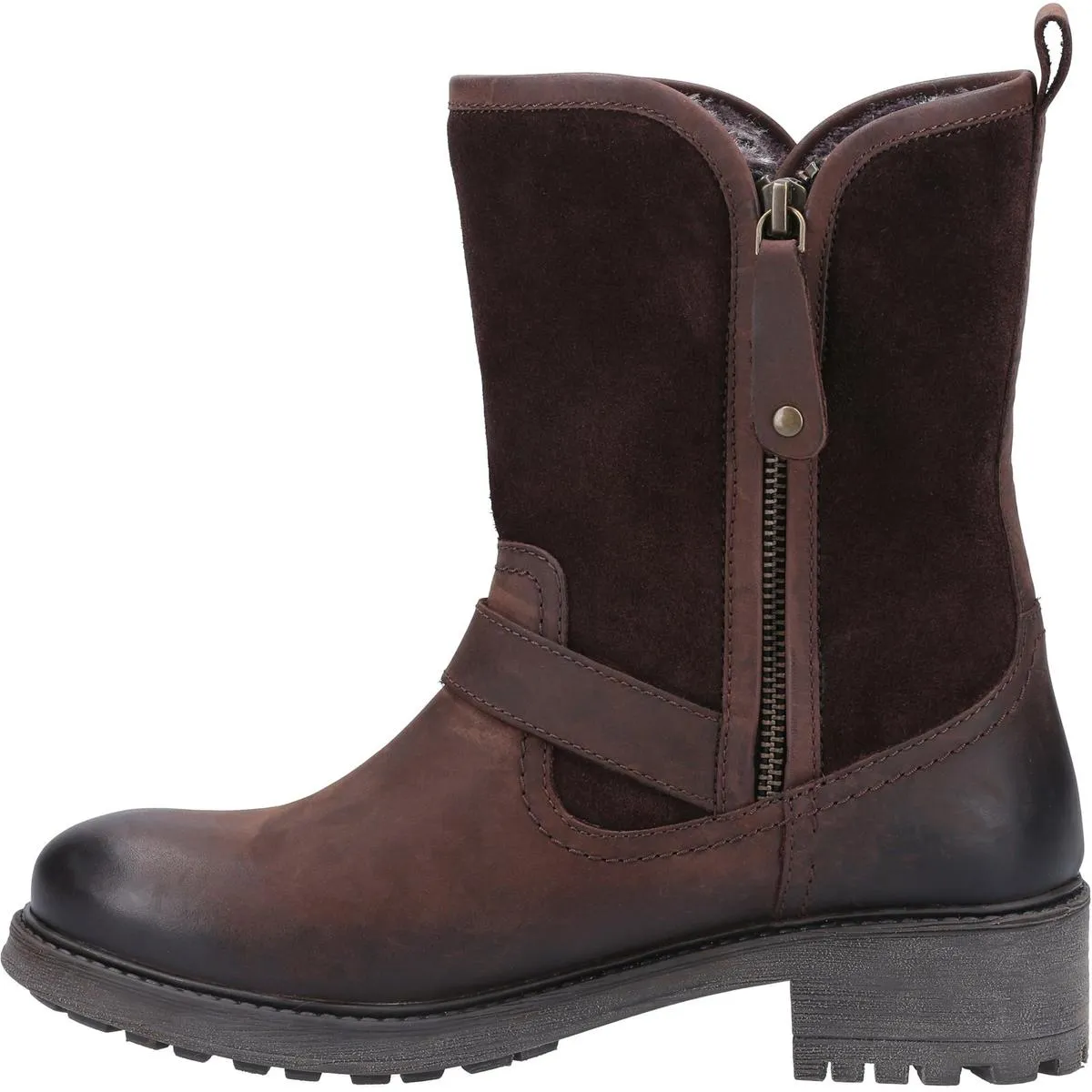 Cotswold Randwick Calf-Length Boots Brown