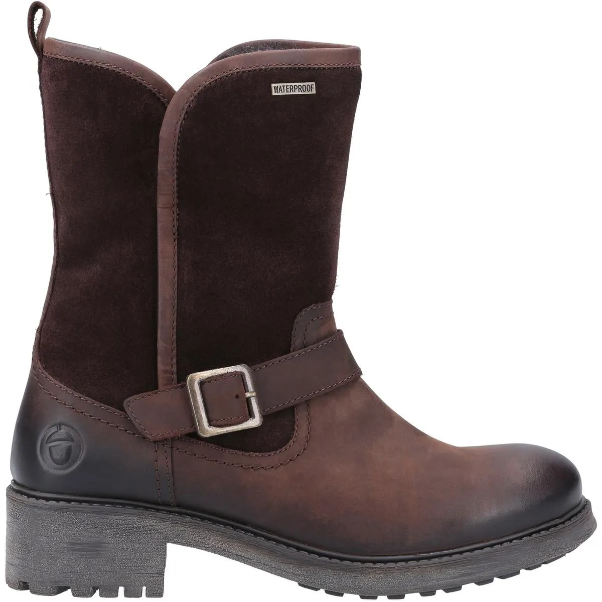 Cotswold Randwick Calf-Length Boots Brown