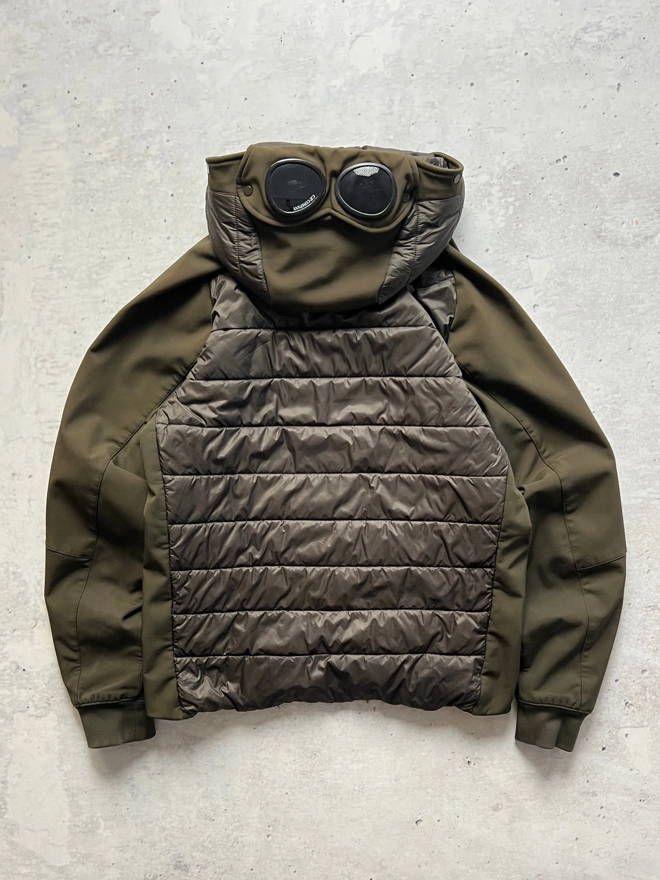 CP Company Down Fill Shell Goggle Jacket (L)