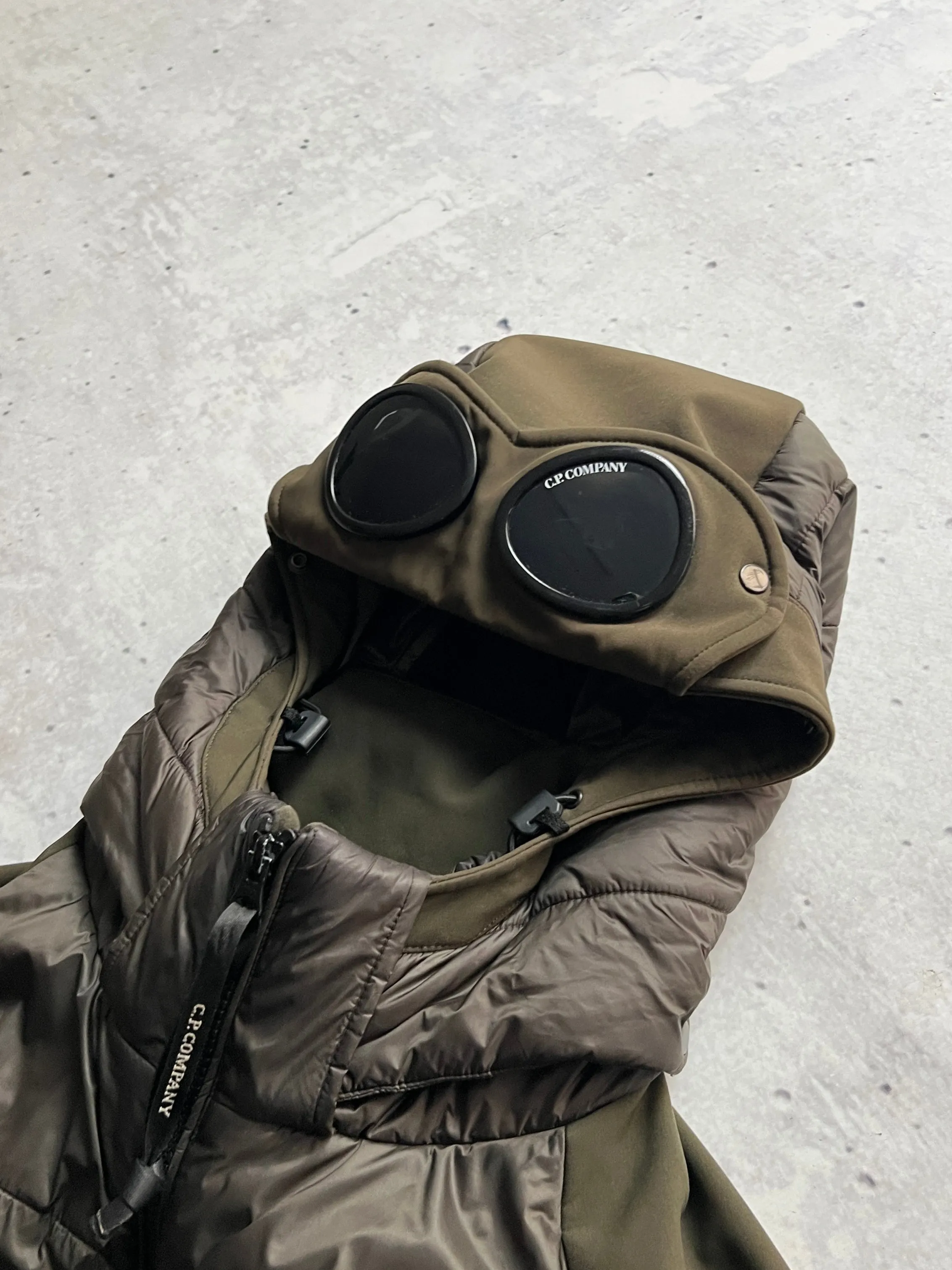 CP Company Down Fill Shell Goggle Jacket (L)