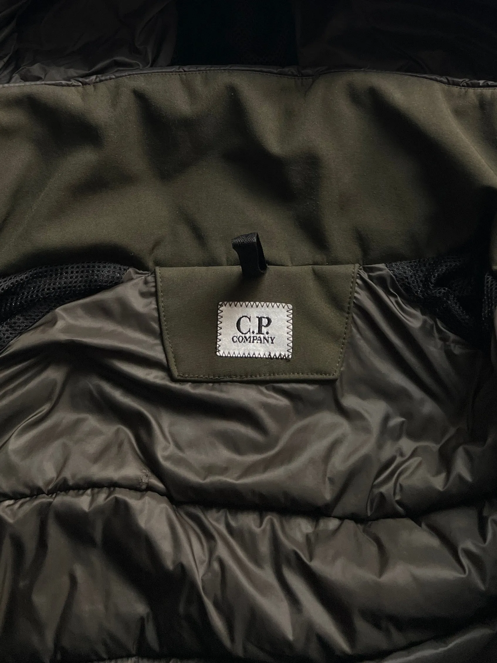 CP Company Down Fill Shell Goggle Jacket (L)