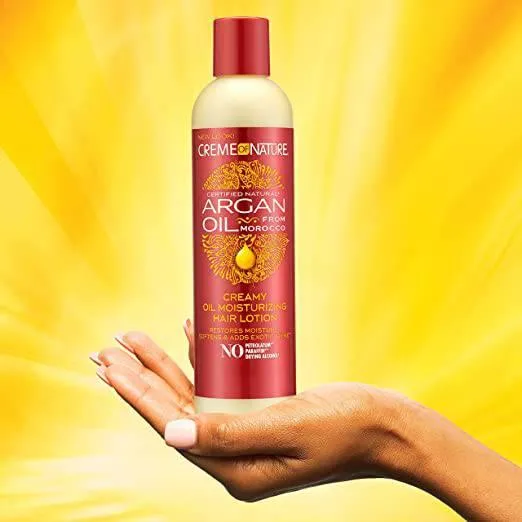 Creme Of Nature Argan Oil Creamy Oil Moisturizing Hair Lotion, 8.45oz