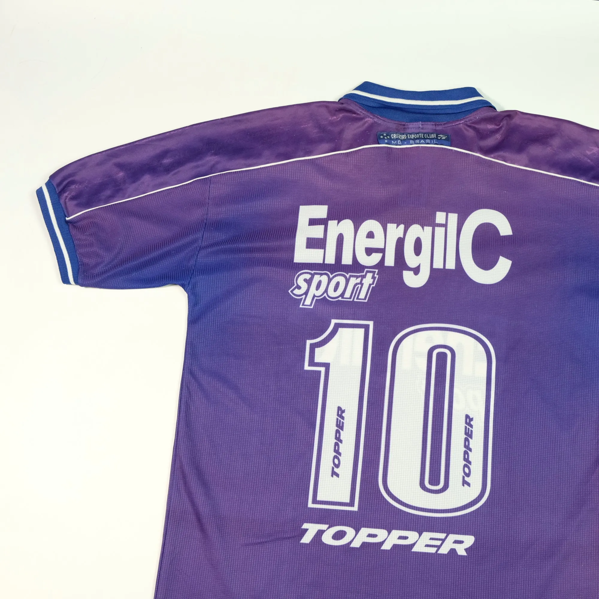 Cruzeiro (Brazil) Original 1999 Topper Home Football Shirt Large