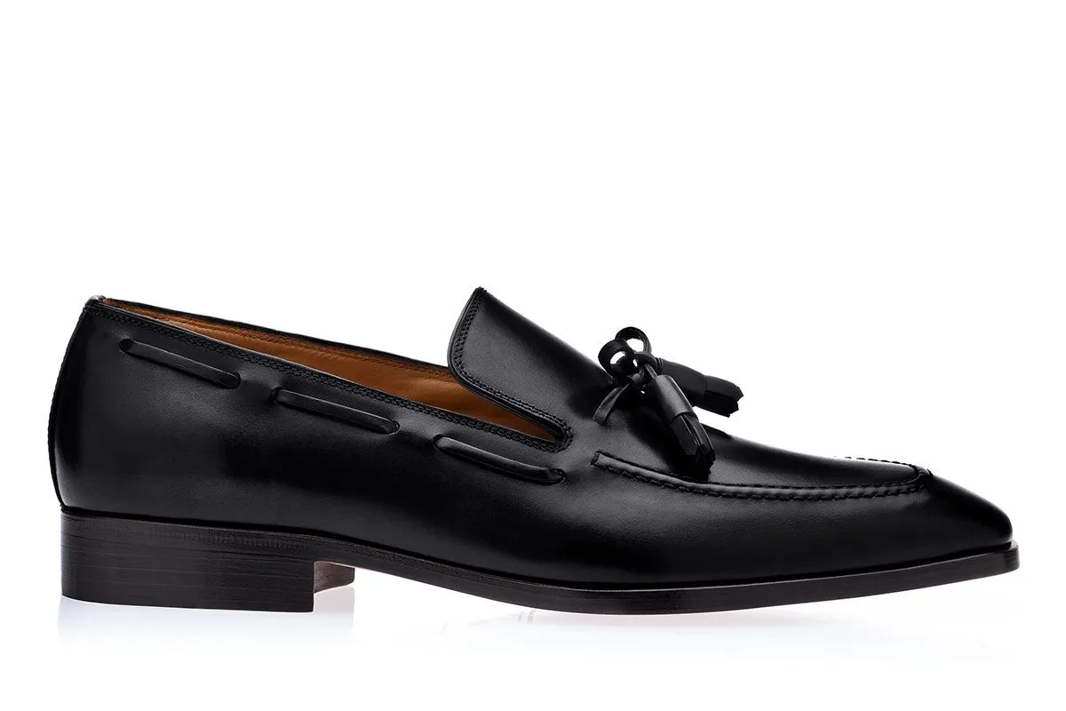 DALTON VINTAGE BLACK LOAFERS