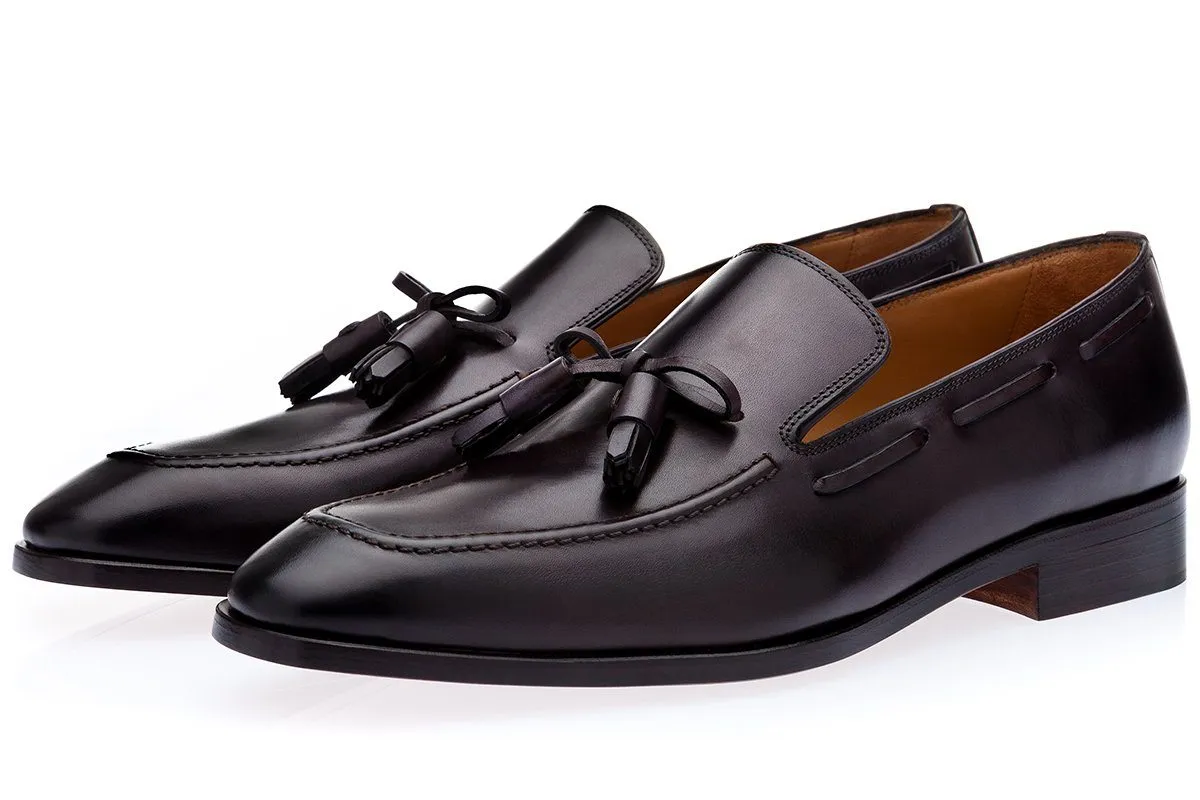 DALTON VINTAGE COCOA LOAFERS