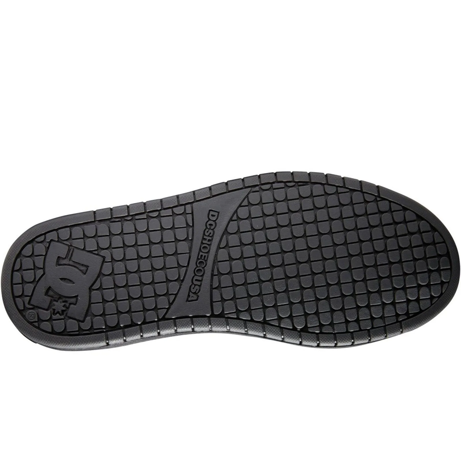 DC Shoes Mens Court Graffik Leather Trainers