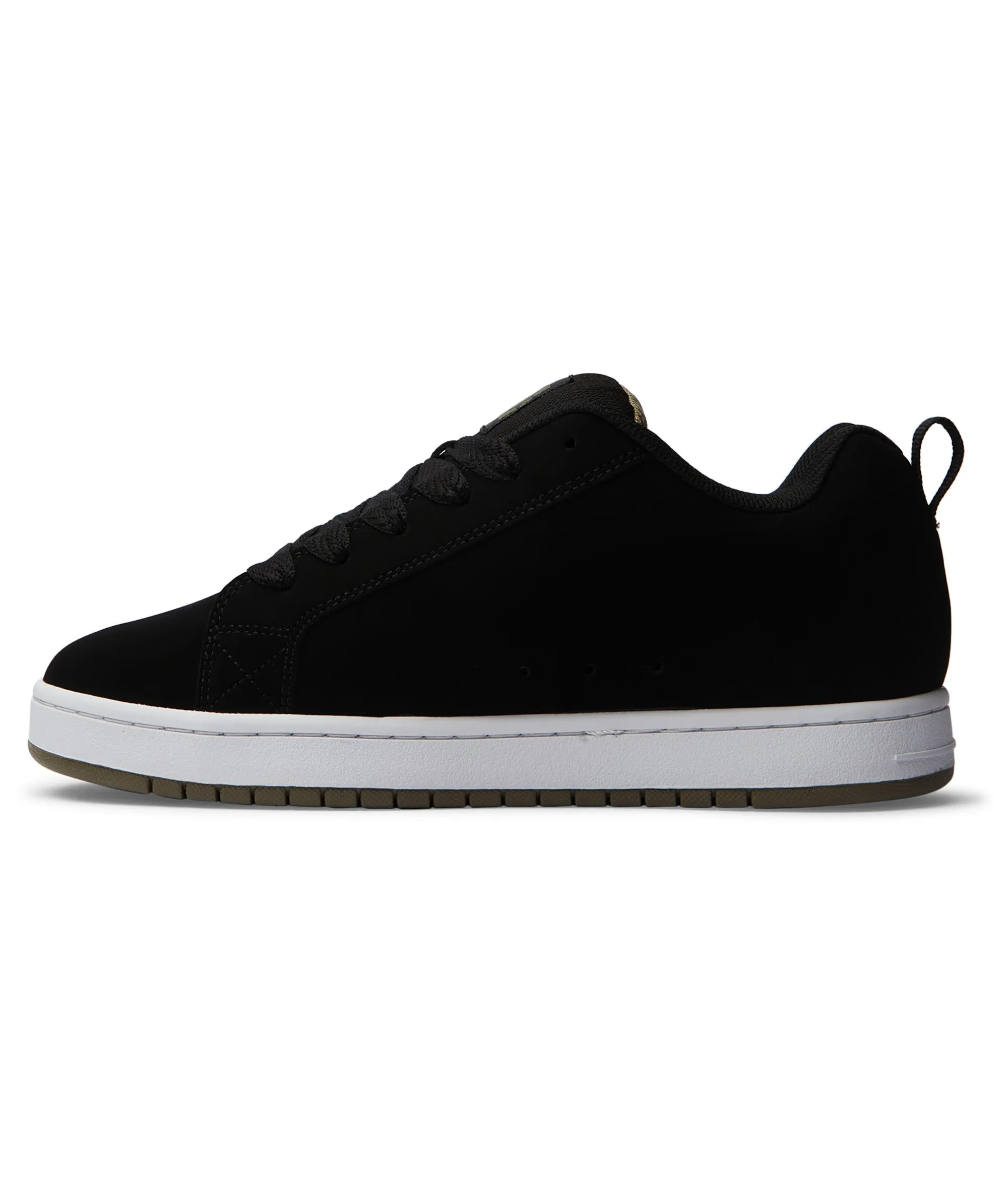 DC Shoes Mens Court Graffik Leather Trainers