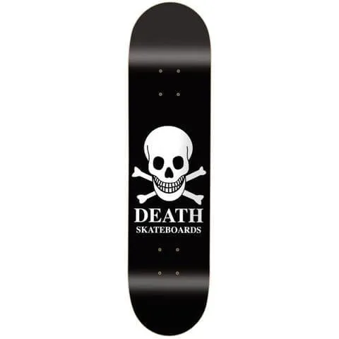 Death Skateboards OG Skull Black Skateboard Deck 9