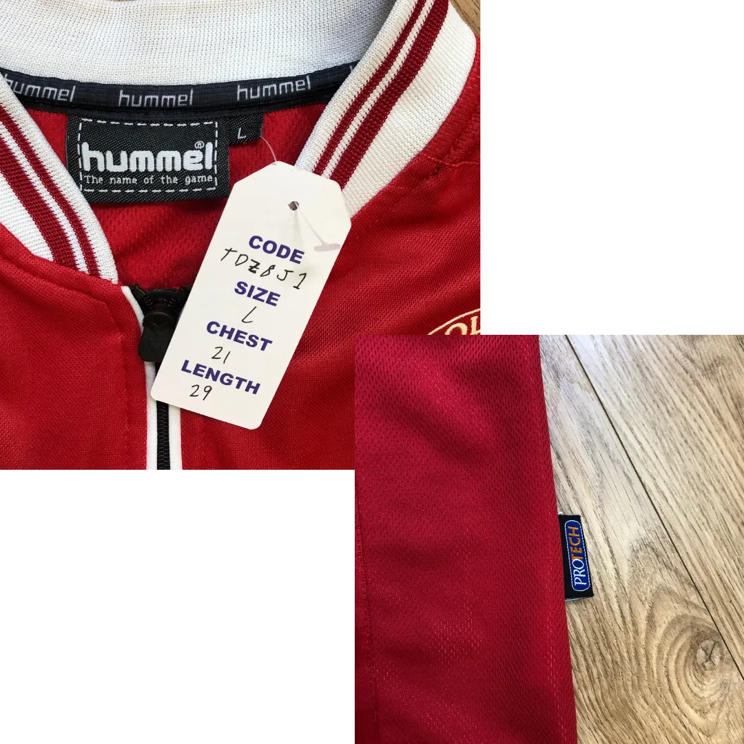 Denmark 2000 Original Hummel Home Football Shirt Large