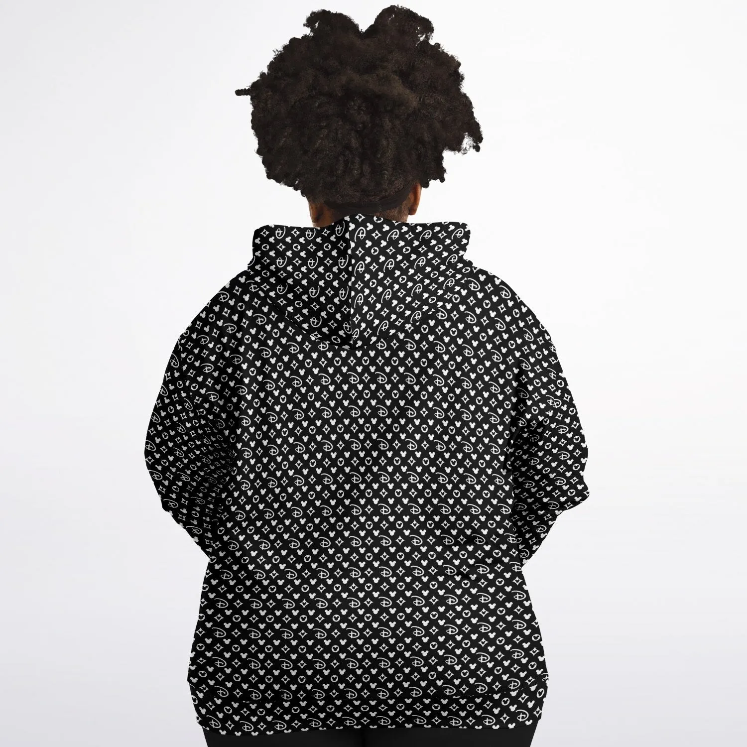 Designer Plus-size Unisex Zip Hoodie