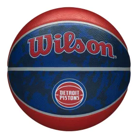 Detroit Pistons Tie-Dye Basketball