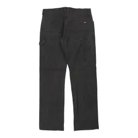 Dickies Carpenter Jeans - 36W 34L Black Cotton