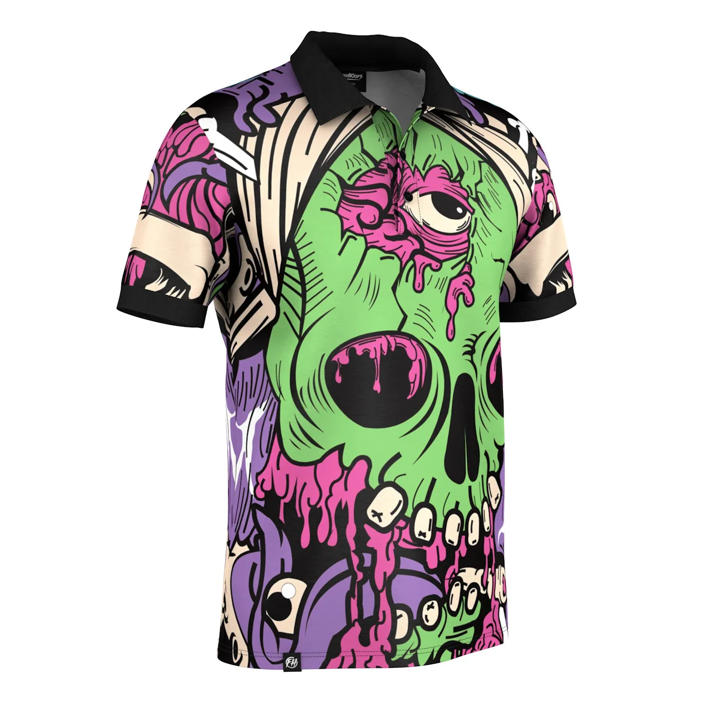 Dirty Skull Polo Shirt