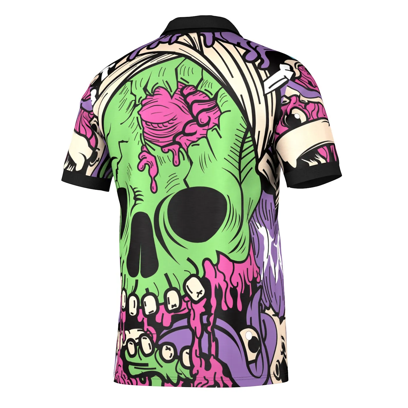 Dirty Skull Polo Shirt