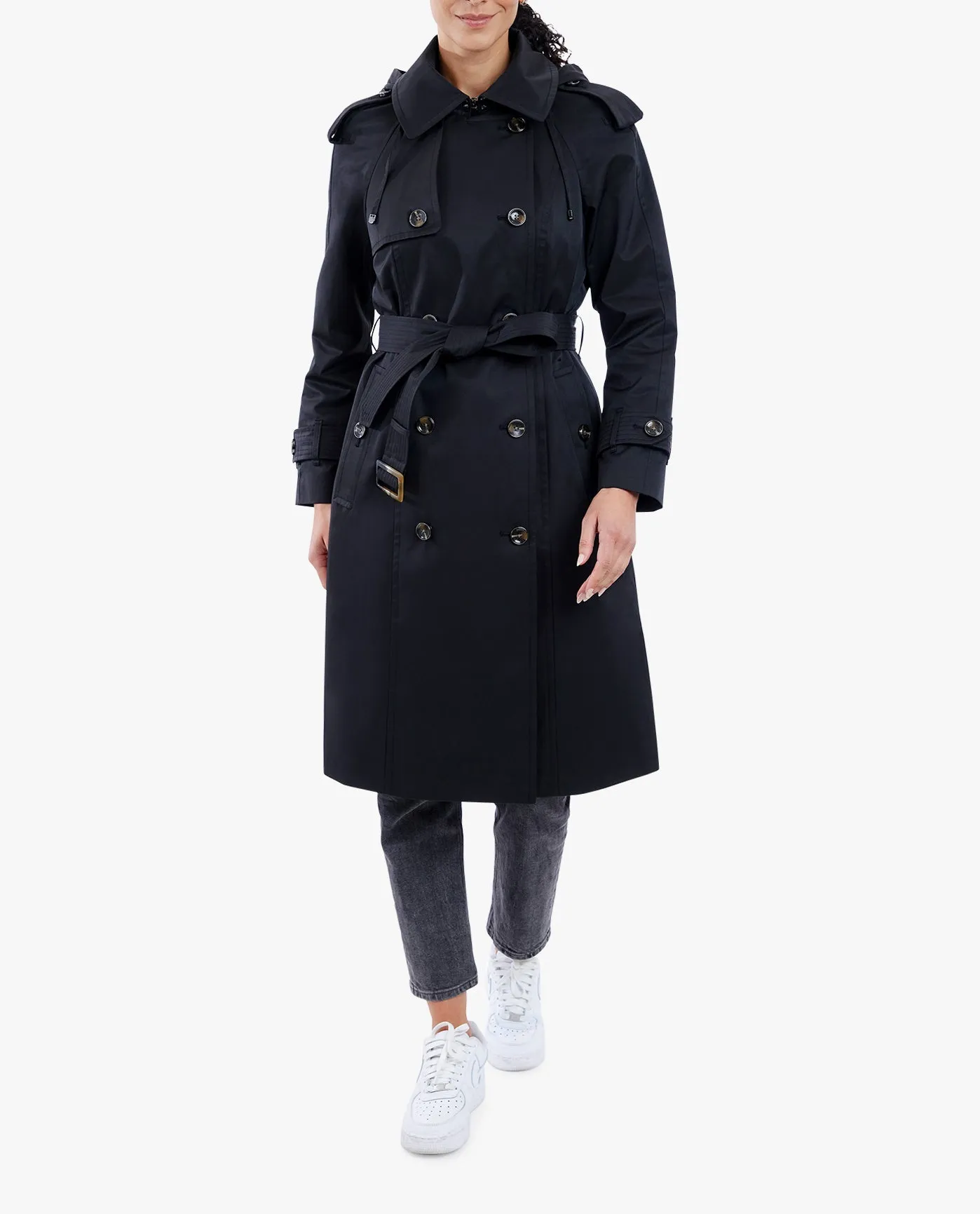 DOUBLE BREASTED RAGLAN TRENCH