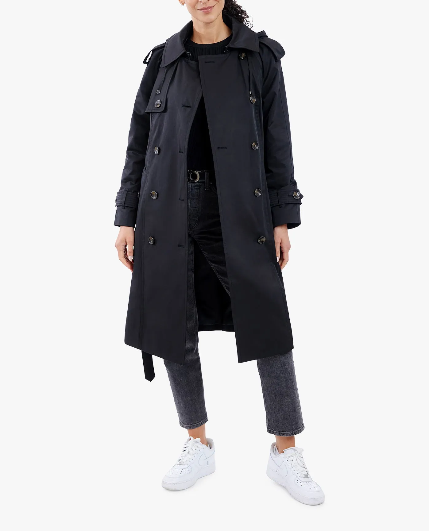 DOUBLE BREASTED RAGLAN TRENCH