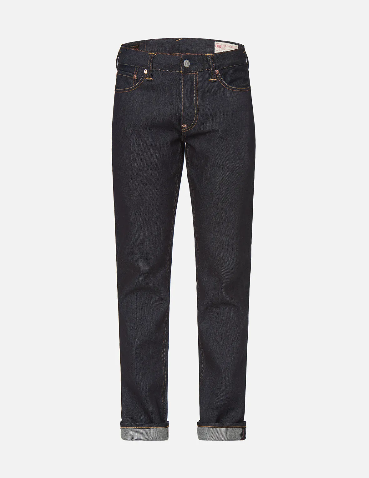 Dragon and Kanji Daicock Embroidered Slim Straight fit Jeans #2010