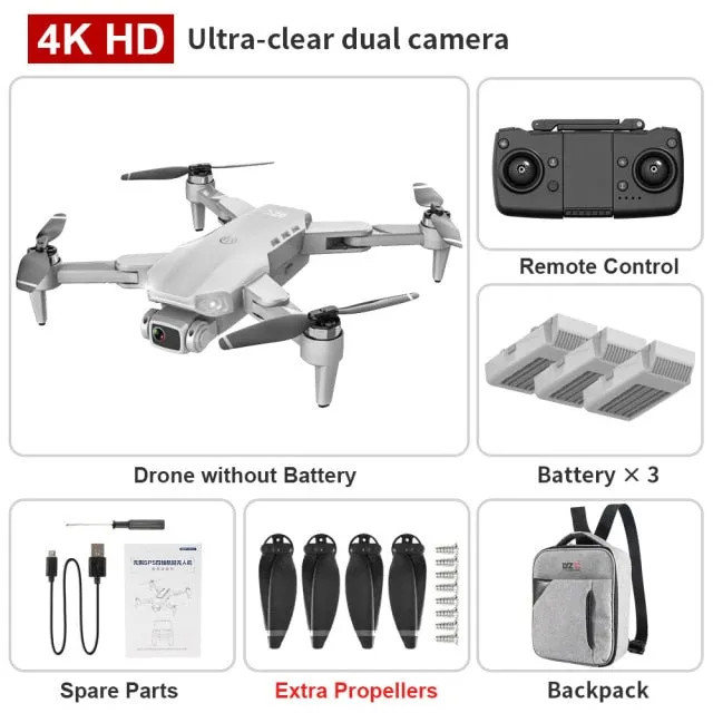 Drone 4K Dual HD Camera Professional Aerial Photography Distance 1200M