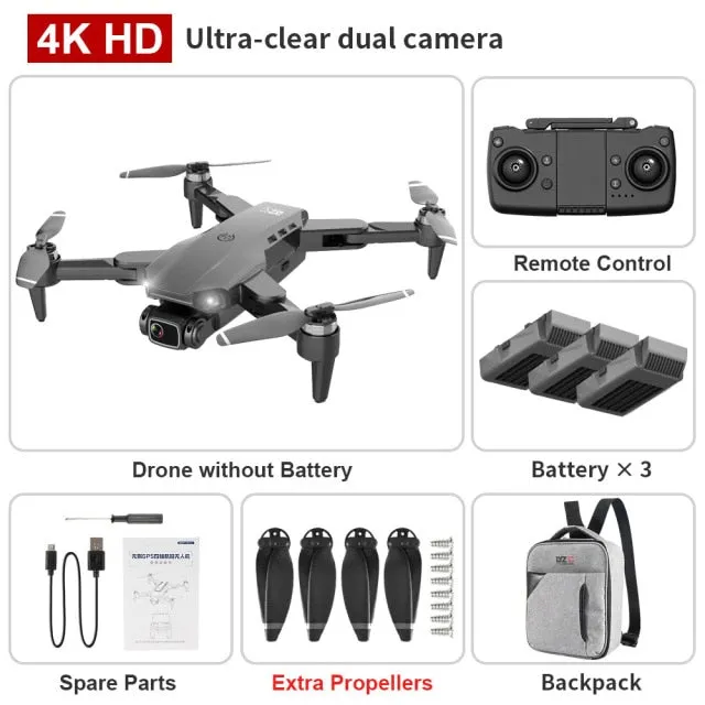 Drone 4K Dual HD Camera Professional Aerial Photography Distance 1200M