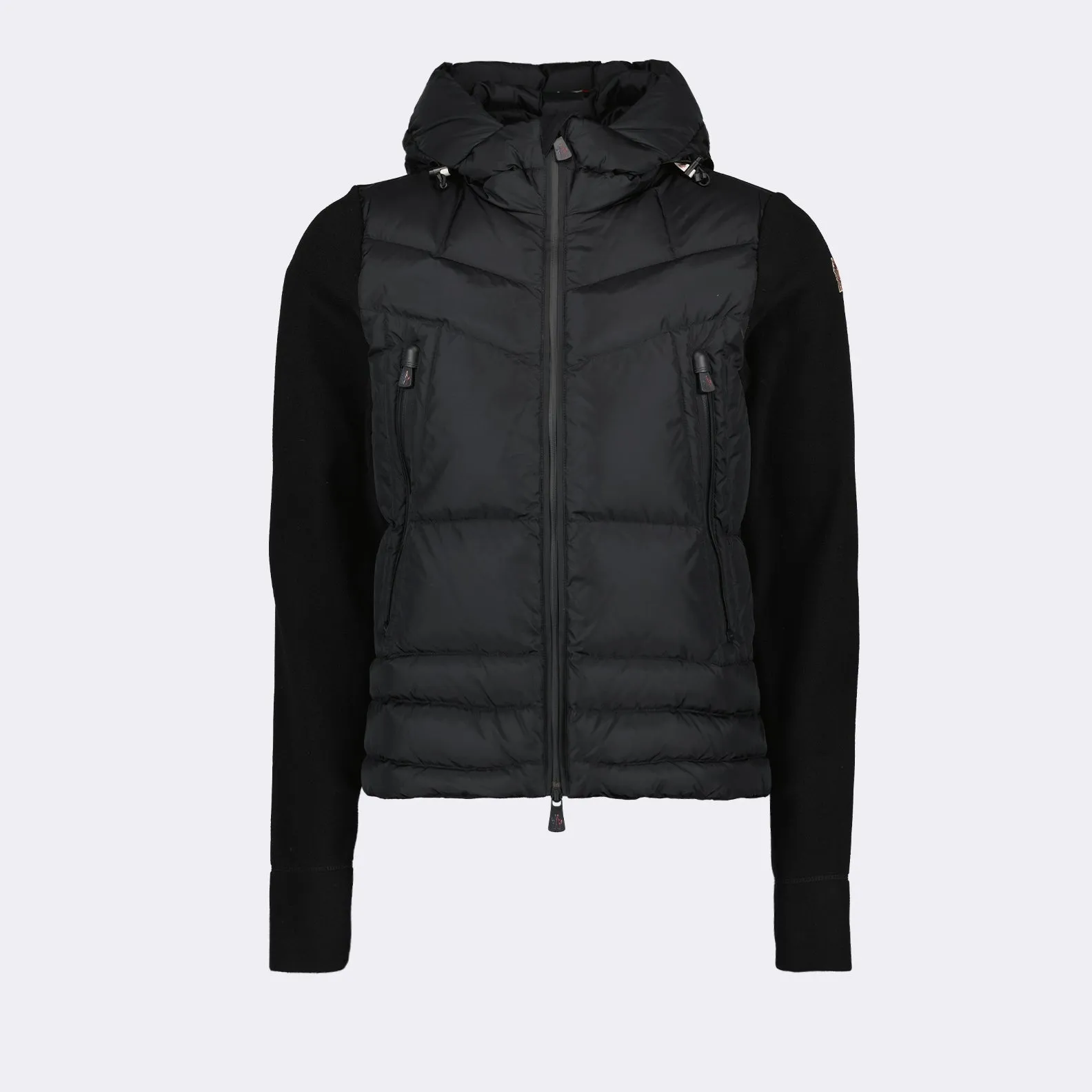 Dual Fabric Black Jacket