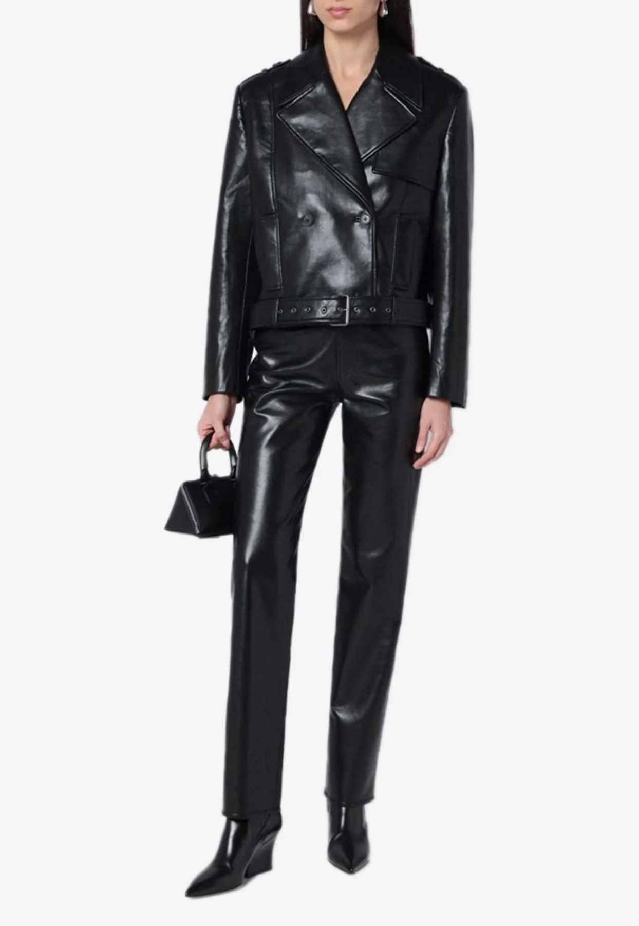 Eco-Leather Biker Jacket