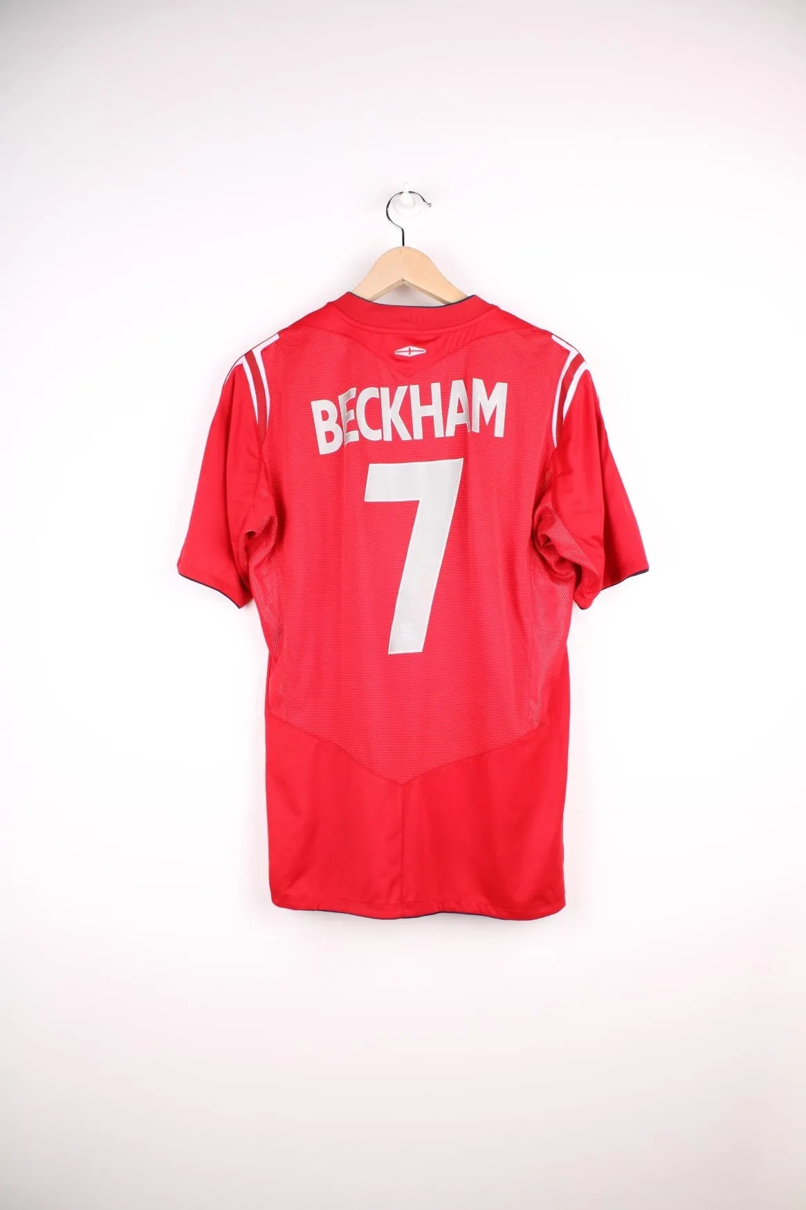 England 2004/06 Beckham Football Shirt