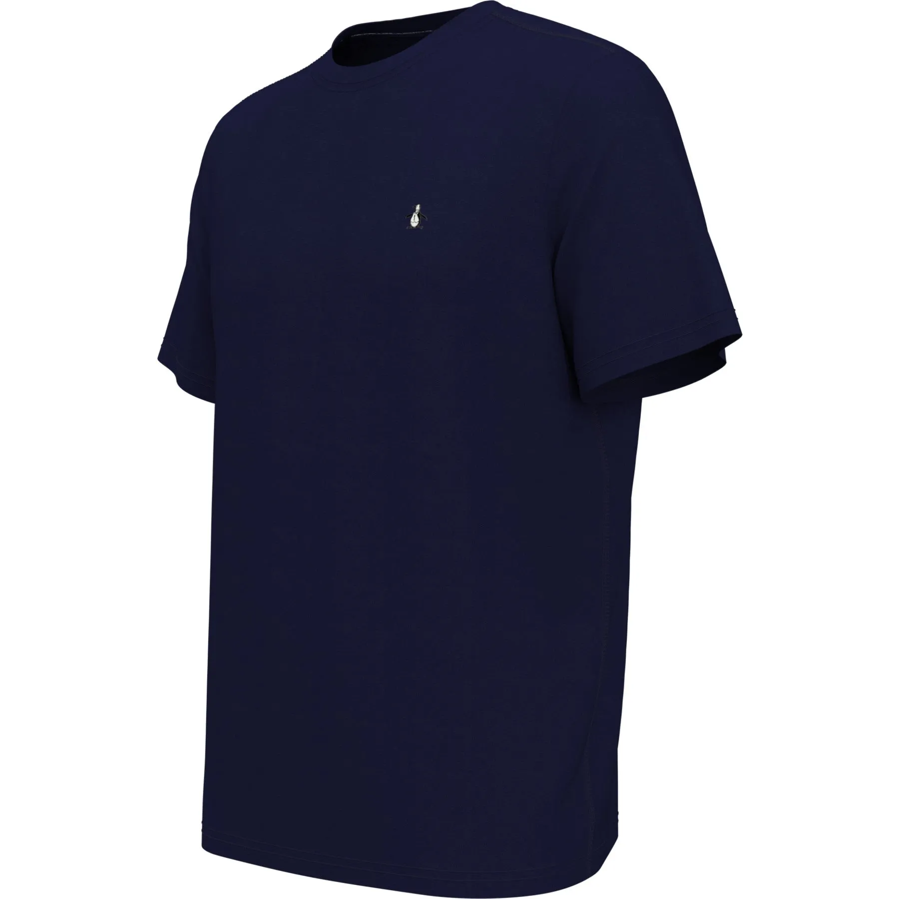 English Heritage Crew Neck Tennis T-Shirt In Black Iris