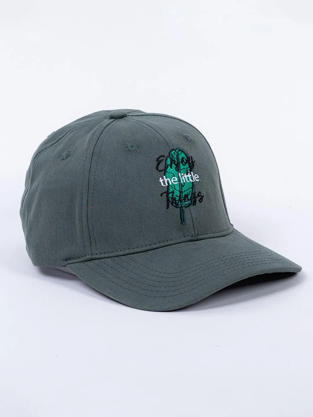 Enjoy The Little Things Gray Free Size Unisex Baseball Caps