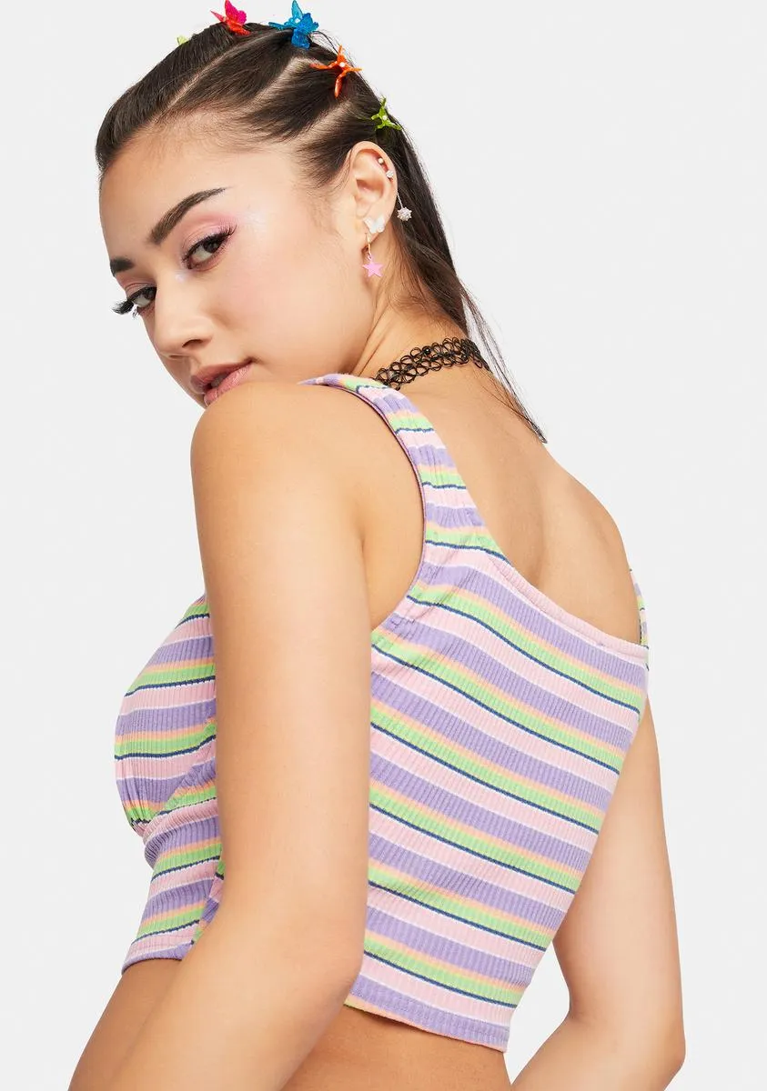 Far Away Striped Tank-