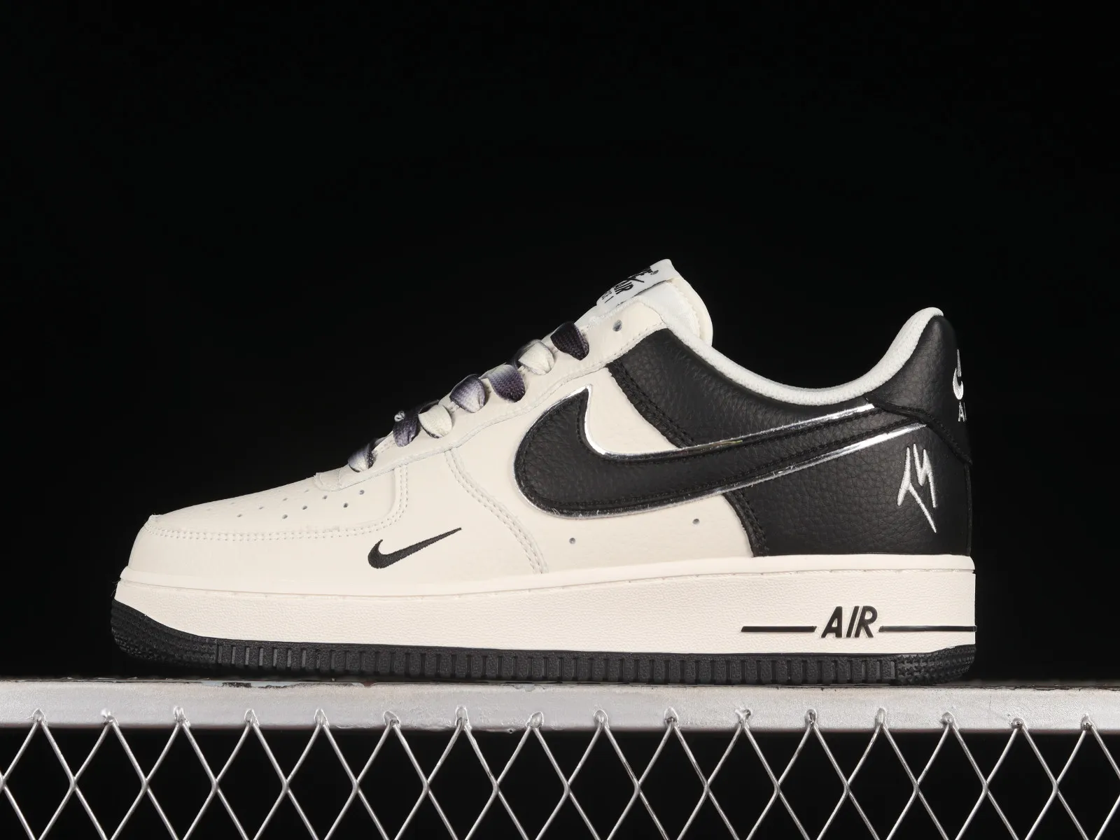 Fat Joe x Nike Air Force 1 07 Low Beige Black lO5636-333