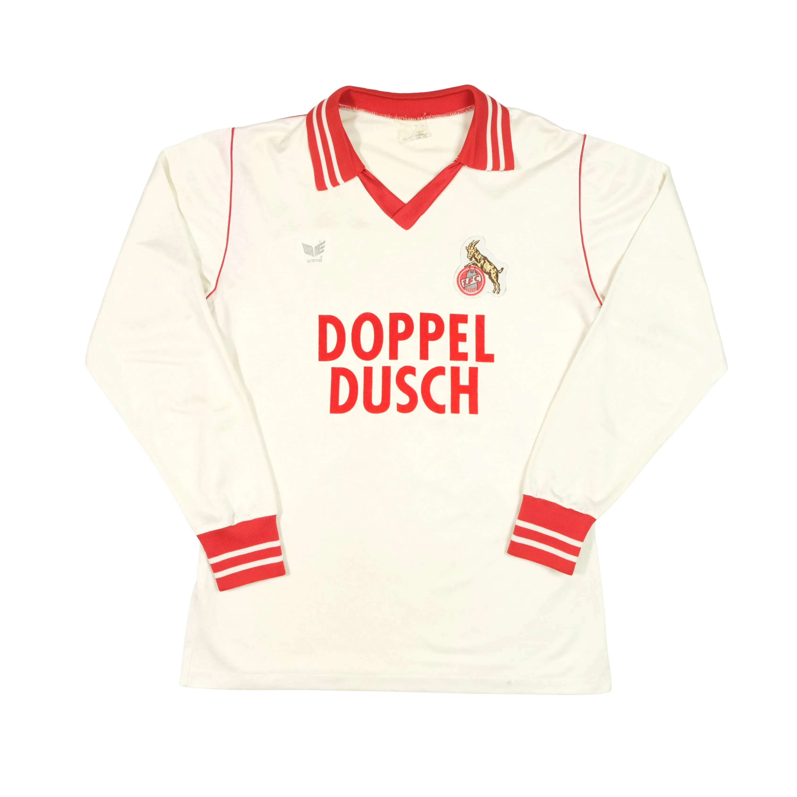FC Koln Germany 1983/1985 Original Erima Football Shirt Medium