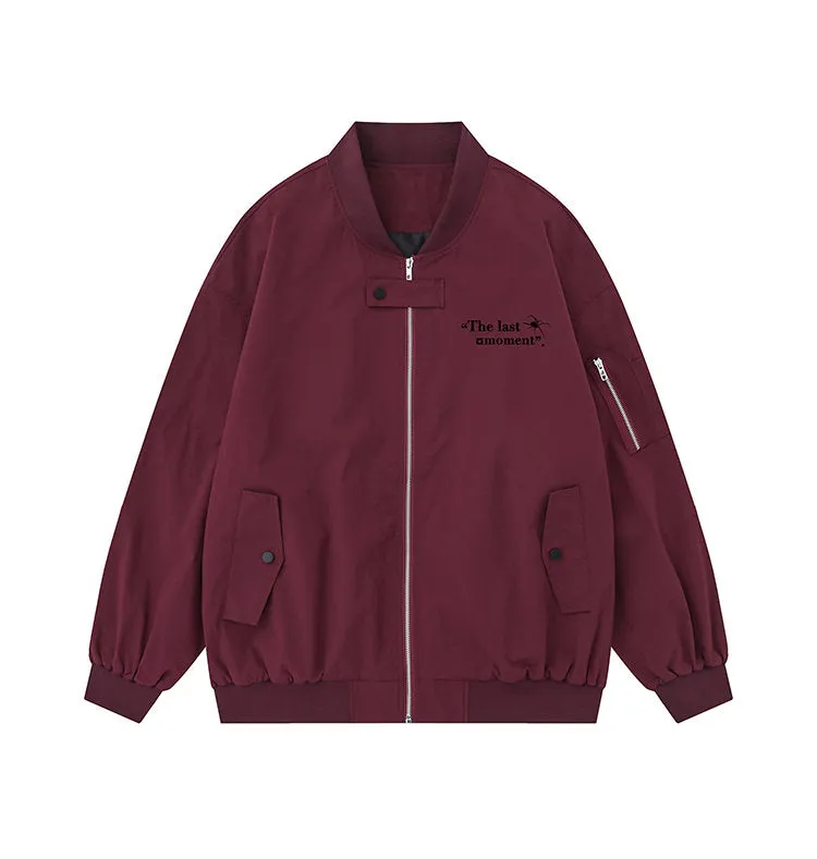 Final Moment | Varsity Inspired Bomber Jacket