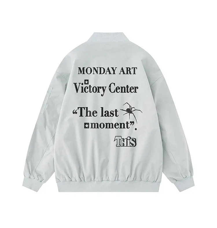 Final Moment | Varsity Inspired Bomber Jacket
